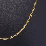 CADENA TEJIDO ANCORA CORTA ORO 18K - Image 2