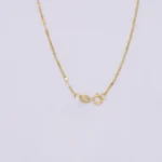 CADENA TEJIDO ANCORA CORTA ORO 18K - Image 3