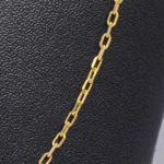 CADENA TEJIDO ESCALERA ESPECIAL ORO 18K - Image 2