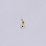 DIJE FLOR ORO 18K