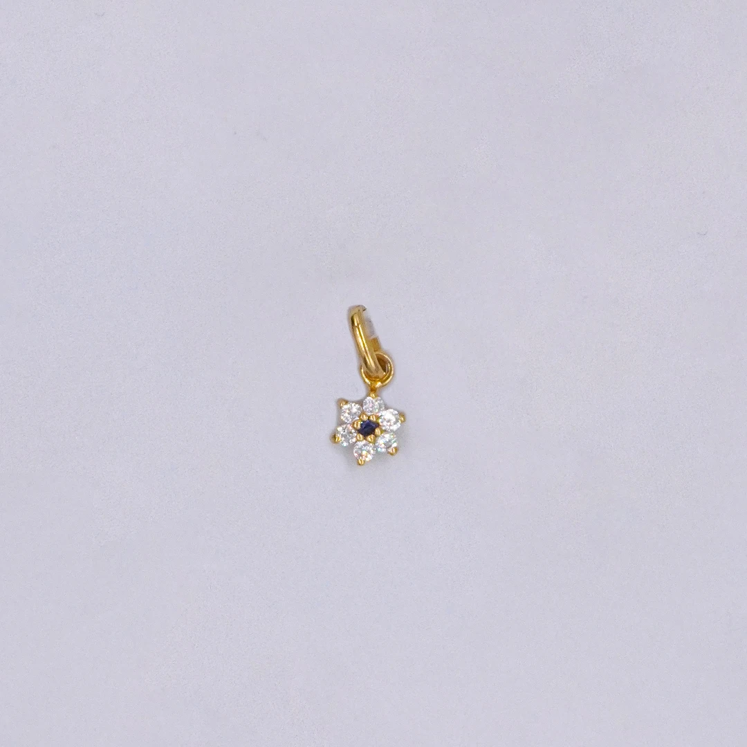 1672006.webp DIJE FLOR ORO 18K - Image 1