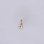 DIJE FLOR ORO 18K