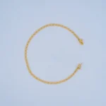 Pulso tejido escalera en oro 18K para hombre - Orofino Ecuador