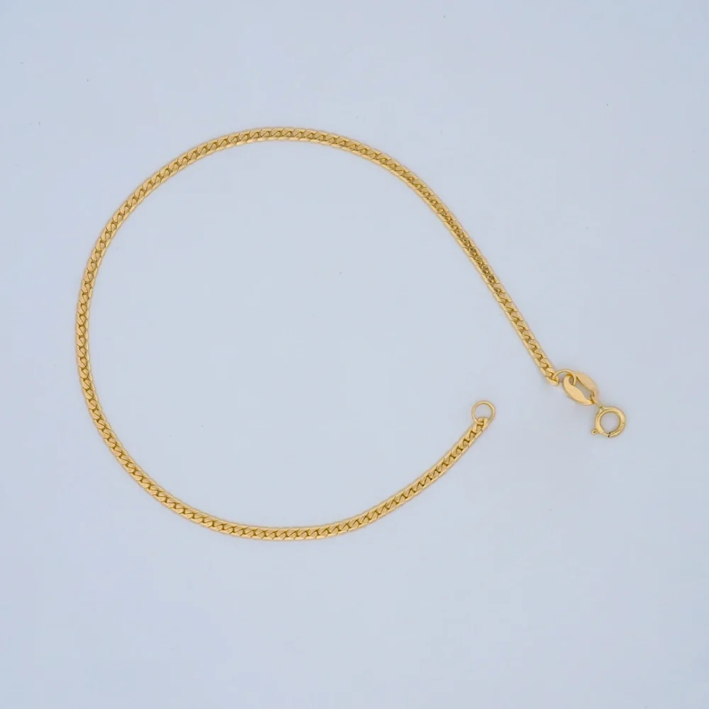 Pulso Tejido Lomo Corvina Oro 18K - Orofino Ecuador