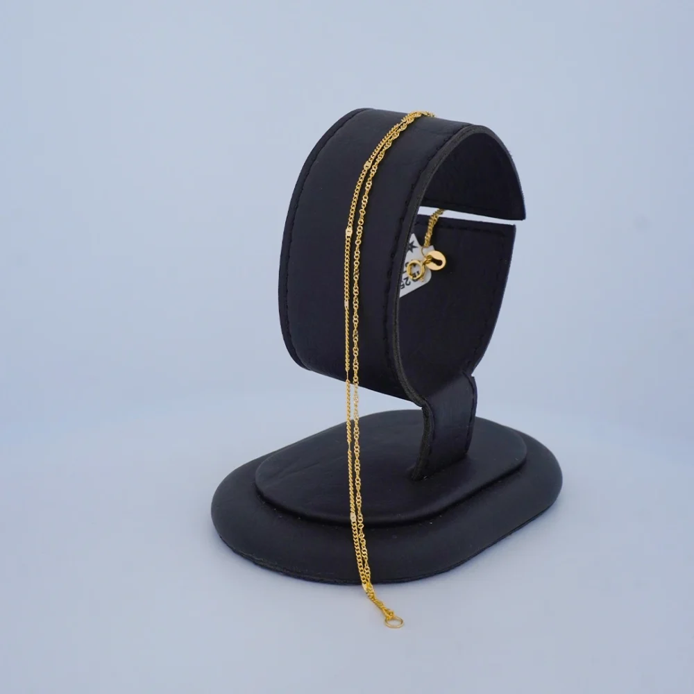 Pulso Tejido Picada Escalera Oro 18K - Orofino Ecuador