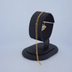 Pulso Tejido Picada Escalera Oro 18K - Orofino Ecuador