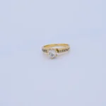Anillo Solitario Oro 18K - Orofino Ecuador