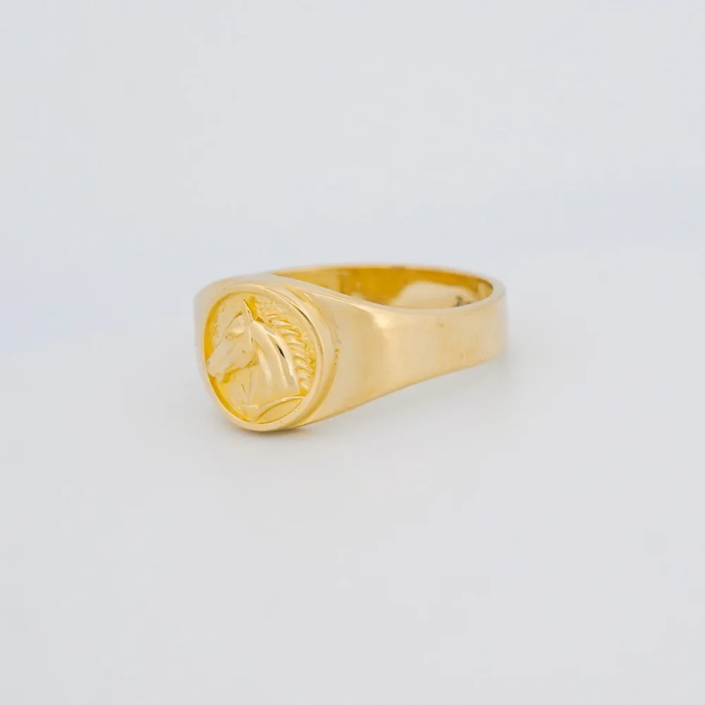 Anillo Para Hombre Oro 18K - Orofino Ecuador