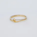 Anillo Para Dama Calado Dos Oros 18K - Orofino Ecuador