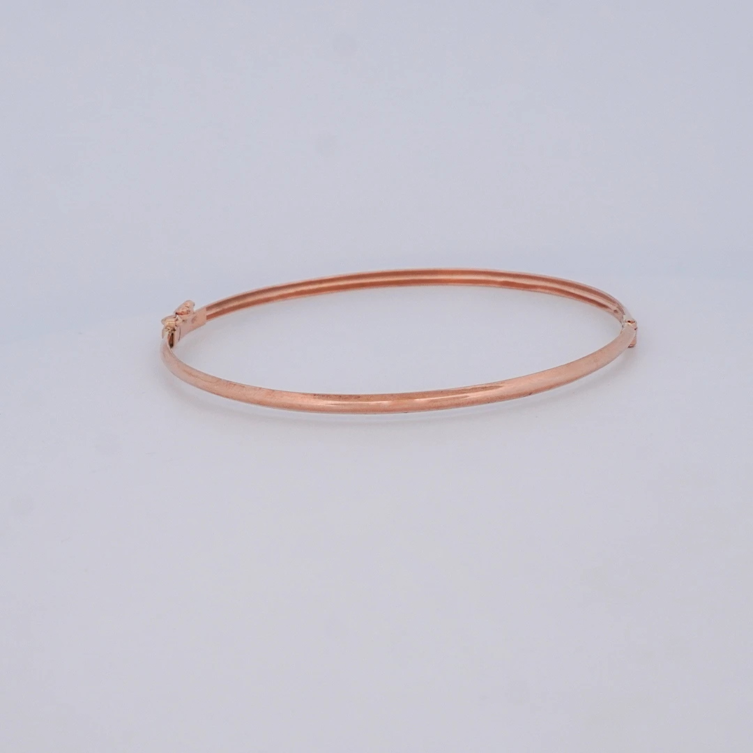 1516386.webp Pulsera Caña En Oro Rosa 18K - Orofino Ecuador