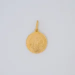 Dije Medalla San Benito Oro 18K - Orofino Ecuador
