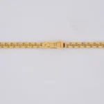 Cadena Tejido Chino Oro 18K - Orofino Ecuador (vista 3)