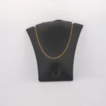 Cadena Tejido Banana Oro 18K - Orofino Ecuador