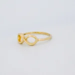 Anillo Infinito Oro 18K - Orofino Ecuador
