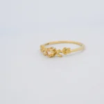 Anillo Elemento Tierra Oro 18K - Orofino Ecuador