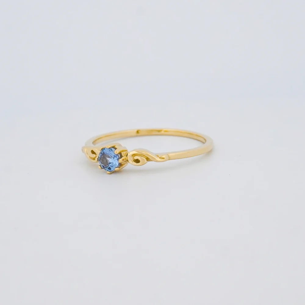 Anillo Elemento Aire Oro 18K - Orofino Ecuador
