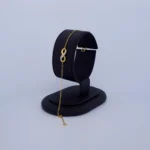 Pulsera Tejido Banana Infinito Oro 18K - Orofino Ecuador