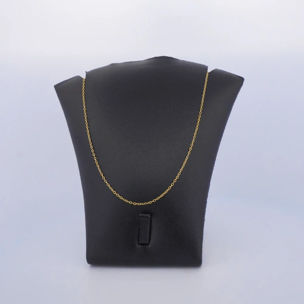 Cadena Tejido Rolón Oro 18K - Orofino Ecuador