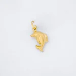 Dije Delfín Hueco Oro 18K - Orofino Ecuador