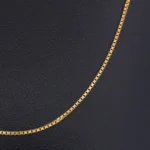 Cadena Tejido Veneciana Oro 18K - Orofino Ecuador (vista 2)
