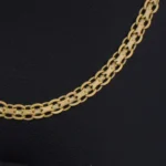 Cadena Tejido Chino Oro 18K - Orofino Ecuador (vista 2)