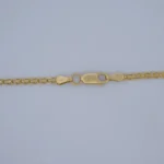 Cadena Tejido Chino Oro 18K - Orofino Ecuador (vista 3)