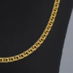Cadena Tejido Chino Oro 18K - Orofino Ecuador (vista 2)