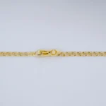 Cadena Tejido Chino Oro 18K - Orofino Ecuador (vista 3)