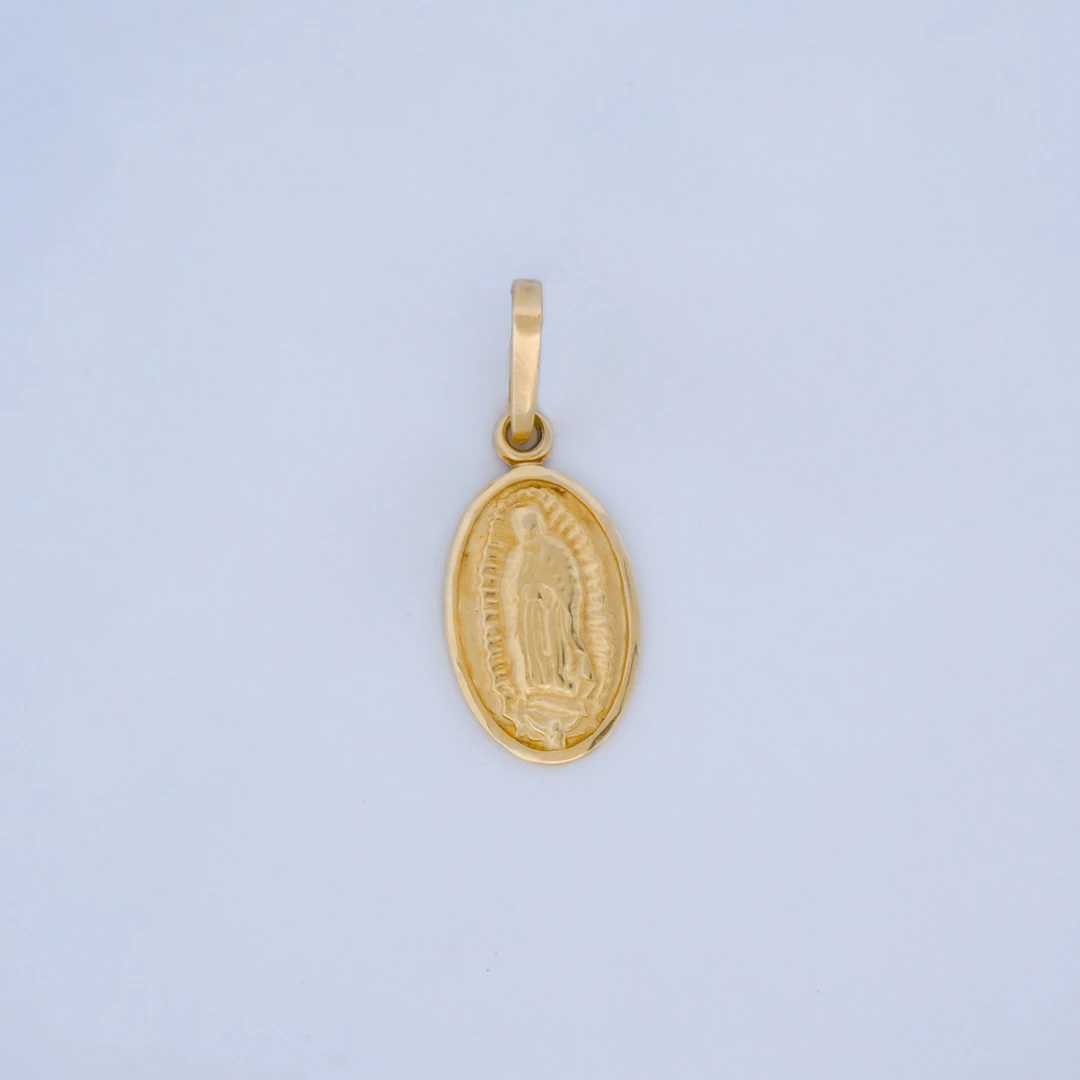 1642182.webp Dije Medalla Virgen De Guadalupe Oro 18K – Modelo 3 - Orofino Ecuador