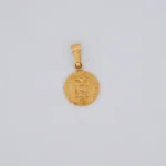 Dije Medalla Moneda Oro 18K - Orofino Ecuador