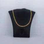 Cadena Tejido Cubana Ojos De Lince Oro 18K - Orofino Ecuador