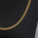 Cadena Tejido Escalera Oro 18K – Modelo 2 - Orofino Ecuador (vista 2)