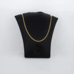 Cadena Tejido Cubana Oro 18K - Orofino Ecuador