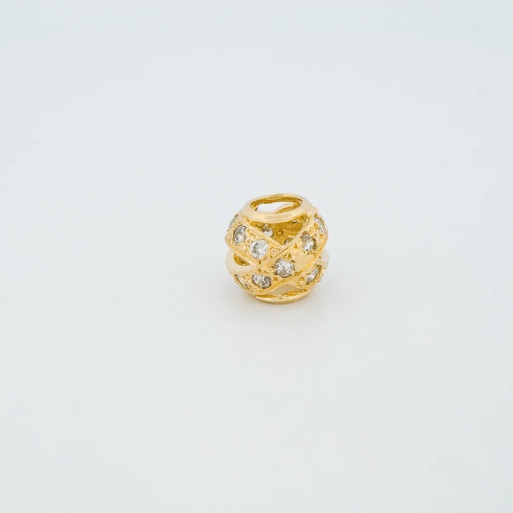 Dije Bola De Fuego Oro 18K - Orofino Ecuador