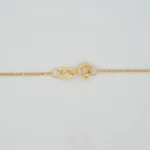 Cadena Tejido Veneciana Oro 18K - Orofino Ecuador (vista 3)