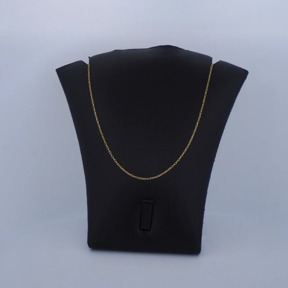 Cadena Tejido Rolón Fina Oro 18K - Orofino Ecuador