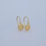 Aretes Cortos Cara Feliz Oro 18K - Orofino Ecuador
