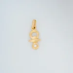 Dije Chupón con Zircón Oro 18K