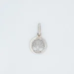 Dije Árbol de la Vida Oro Blanco 18K