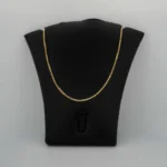 Cadena Caja Oro 18K