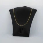 Cadena Caja Oro 18K