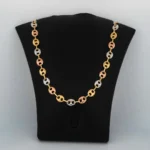 Cadena Gucci 3 Oros 18K